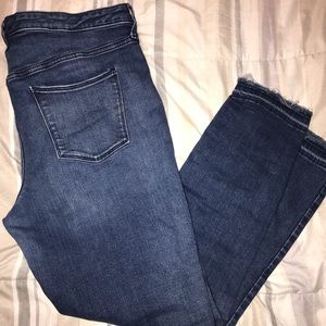 High rise jeans